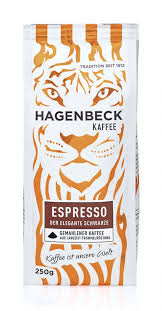 Hagenbeck Kaffee Fuhrt 250g Espresso Packung Ein Produkte Produkt Scout Kaffee Espresso Gemahlener Kaffee