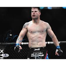 Brian Stann Signed UFC 8x10 Photo BAS COA Picture Autograph USMC 130 125  152 136