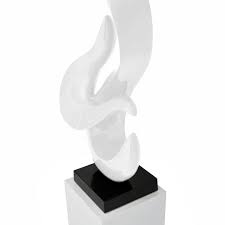 Abstract White Sculpture W Pedestal El Dorado Furniture See more ideas about furniture pedestal, pedestal, sculpture. abstract white sculpture w pedestal