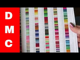 diamond painting 911 dmc color chart youtube