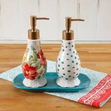 /premium hand soaps & sanitizers. The Pioneer Woman Vintage Floral Soap And Lotion Set With Tray Walmart Canada