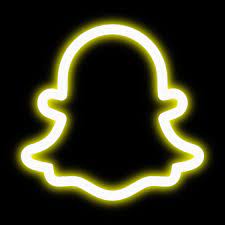 Snapchat Neon Icon Iphone Wallpaper Logo Wallpaper Iphone Neon Iphone Photo App