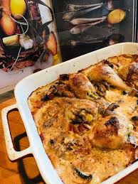 Madame Anne Aux Fourneaux Poulet A La Creme Moutarde Et Champignons In 2020 Food Chicken Meat