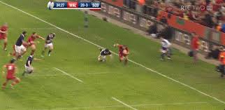 8:00pm, friday 18th june 2021. Gif Dirty Hogg Sent Off For Late Shoulder On Dan Biggar The42