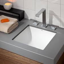 square undermount bathroom sinks as