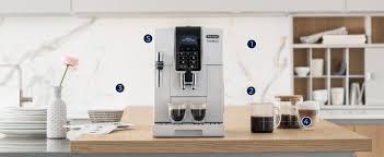 The model number can usually be located on the back or base of the product either on a white or silver label like this: Delonghi Dinamica Bean To Cup Coffee Machine Ecam350 35 W White Ireland