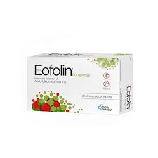 Ogni compressa contiene acido folico equivalente a 5 mg acido folico anidro. Eofolin 30 Compresse 400 Mg Integratore Di Acido Folico E Vitamina B12