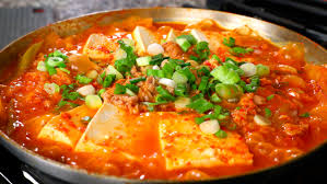 My favorite thing about this dish is that the rice is cooked in the same pot as the chicken. Kimchi Stew With Tuna Chamchi Kimchi Jjigae ì°¸ì¹˜ê¹€ì¹˜ì°Œê°œ Recipe Maangchi Com