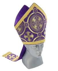 Mitre M068 F8 Liturgical Colours Mitered Crozier