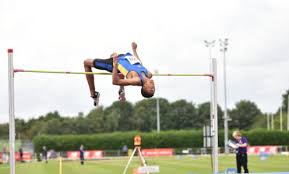 The olympic high jump is a track and field event in which fast and flexible athletes attempt to leap over a tall crossbar in a single bound. Tom Gale Soars To New Heights As He Sets Tokyo 2020 Olympic Standard With New High Jump Pb And World Lead Clearance Team Bath