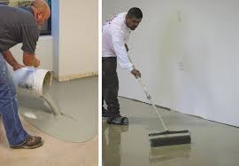So You Want To Level A Concrete Floor Concrete Floors Concrete Basement Floors Basement Flooring