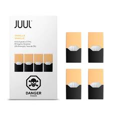 Juul claims that their battery's will be good for 200 puffs. Juul Pod Vanilla 4 Pack Pods E Cigerattes Online Vapebazaar Pk