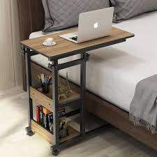Mobile Computer Desk In 2020 Furniture Overbed Table Sofa Side Table