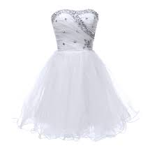Free Shipping Cute Deep Pink Light Pink Blue White Black Beading And Sequins S Short White Dress Graduation White Homecoming Dresses Short White Cocktail Dress