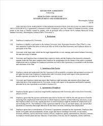 In june 2014, mhb undertook a mutual separation scheme involving more than 100 staff members, costing rm10.0 million in compensation. Free 10 Sample Employment Separation Agreement Templates In Pdf Ms Word Google Docs Pages