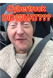 Ein Tesla Syber Truck in Freier Wildbahn Mülltonne