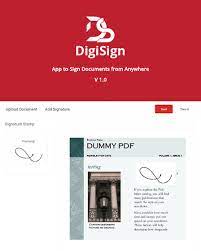 It can also serve a signed pdf document for display in a web page. Digisign Php Digital Signature Script Inkthemes