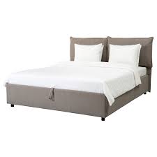 Il letto matrimoniale con contenitore è un letto moderno e può essere realizzato in diversi materiali: Gressvik Struttura Letto Con Contenitore Grigio Beige 140x200 Cm Ikea It