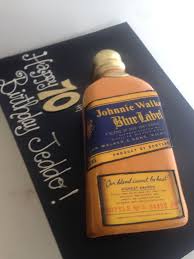 3d Johnnie Walker Blue Label Cake 3946 Johnny Walker Blue Label Bottle Cake Johnnie Walker