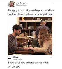 Hinge titled itself the instagram of dating apps, where users create their profile based on three questions that'll give potential partners a glimpse of their personalities. 100 Fresh Memes For Today 202 Funnyfoto Cute Love Stories Funny Pictures Stupid Funny