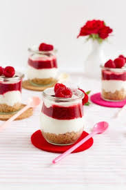 No Bake Himbeer Cheesecakes Im Glas Nachtisch Rezepte Einfacher Nachtisch Nachspeise
