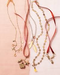 Check the prooper guideline how to store jewelry easily. Handmade Necklaces To Make And Give Martha Stewart