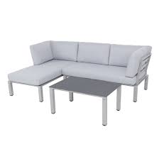 Mwh Widoo Loungeecke 3 Teilig Aluminium Polster Lounge Mobel Sitzgruppe Mobel Shop