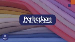 Benang 20 biasanya digunakan untuk menghasilkan bahan kain dengan jadi semakin kecil angkanya,semakin tebal kainnya dan semakin besar angkanya maka kainnya akan semakin tipis. Perbandingan Ketebalan 20s 24s 30s Dan 40s Youtube