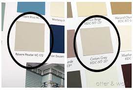 Comparing two of the most popular gray paint colors: Otter And Wolf Revere Pewter And Edgecomb Gray Color Dupes Interior Paint Colors For Living Room Paint Colors For Home Revere Pewter