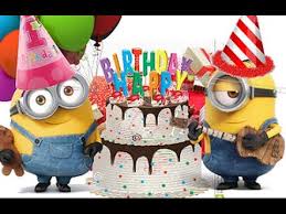 Happy Birthday Video Message For Kids Kids Songs Happy Birthday Song Minions Song Children Songs Nursery Rhymes For Happy Birthday Minions Funny Happy Birthday Greetings Happy Birthday Video