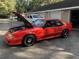 Image result for Bright Red 1993 Mustang