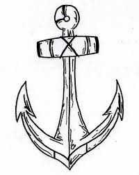 Adventure time tattoo animal tattoos sketches character art cartoon animals drawings stag tattoo cartoon animal heads. Simple Tattoo Anchor By Koast08 On Deviantart