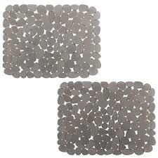 If you have any ideas or suggestions for some cushy padding for feet. Anti Bacterial Mildew Resistant Sink Mats Crippa Kitchen Sink Protector Mat Black Kitchen Sink Mats For Double Sink Set Of 2 Sink Mats For Porcelain Sink Sareg Com