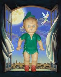 1952 Sun Rubber 10 Peter Pan Vintage Dolls Hello Dolly Peter Pan