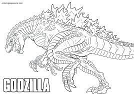 Godzilla coloring pages are a fun way for kids of all ages to develop creativity, focus, motor skills and color recognition. Big Godzilla Coloring Pages Godzilla And Kong Coloring Pages Coloring Pages For Kids And Adults