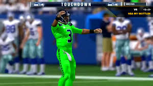 The seahawks unveiled their 2016 color rush uniform on tuesday, which will debut on thursday night football against the rams. Seattle Seahawks Tnf Action Green Color Rush Uniforms Vs Rams Madden Nfl 17 Online Youtube