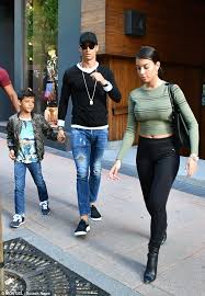 Georgina has managed to gain more than 7.4 million followers on social media after her relationship with cristiano ronaldo was revealed. Cristiano Ronaldo And Georgina Rodriguez Shop In Madrid Daily Mail Online
