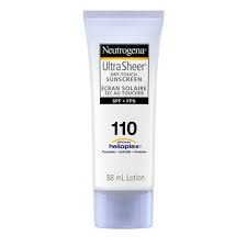 13,84 € (15,73 €/100 ml). Neutrogena Ultra Sheer Dry Touch Sunscreen Spf 110 Lotion Skin Care Sun Protection Cream Water Resistant Sunscreen 88 Ml Walmart Canada