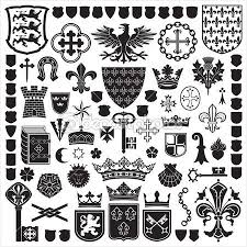 Black And White Coat Of Arms Zambia Heraldic Symbols And Decorations Heraldry Marquesan Tattoos Symbols