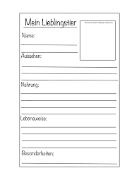 Maybe you would like to learn more about one of these? Steckbrief Lieblingstier Vorlage Steckbrief English Lernen Schreibubungen