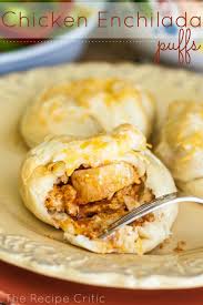 Chicken Enchilada Puffs Recipes Homemade Recipes Food