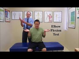 Elbow Flexion Test For Cubital Tunnel Syndrome Youtube