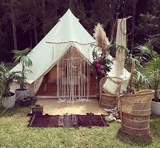 Pin By Kristy Farrelly Pretty Willow On Glamping Tent Glamping Backyard Tent Bell Tent Camping