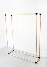 Easy diy industrial pot rack. Diy Clothing Rack