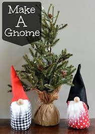 How To Make A Gnome Decor And The Dog Xmas Crafts Holiday Crafts Christmas Crafts