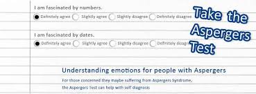 Aspergers syndrom er en relativ mild form for autismespektrumforstyrrelser og kan betragtes som en mellemting mellem autisme og normalitet. Aspergers Test Site Photos Facebook