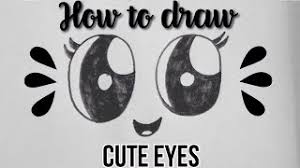 How To Draw Cute Eyes Easy Youtube This art lesson teaches the eye's anatomy and structure. how to draw cute eyes easy youtube