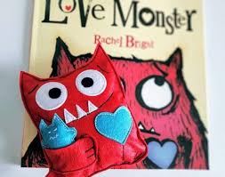 Love Monster Doll Ideal To Combine It With The Book In 2020 Monster Dolls Love Monster Etsy