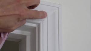 Instead, trim wants to be framed in solid pieces with an expressed expansion joint. How To Caulking Miters On Door Casings Youtube