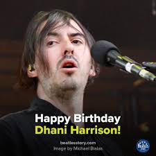 Born #OnThisDay in 1978... Happy birthday George Harrison's son,  singer-songwriter and composer @DhaniHarrison! 🎂 🎉